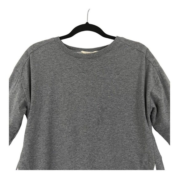 Matilda Jane Womens Size Small Gray & White Eyelet Lace In the Clouds Tunic Top - Picture 2 of 4